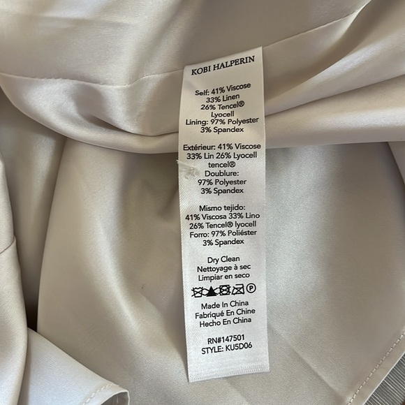 MRPs $598 Kobi Halperin Violet Tiered Floral-Print Midi Dress size S - Picture 15 of 16